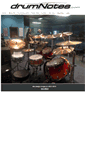 Mobile Screenshot of drumnotes.com